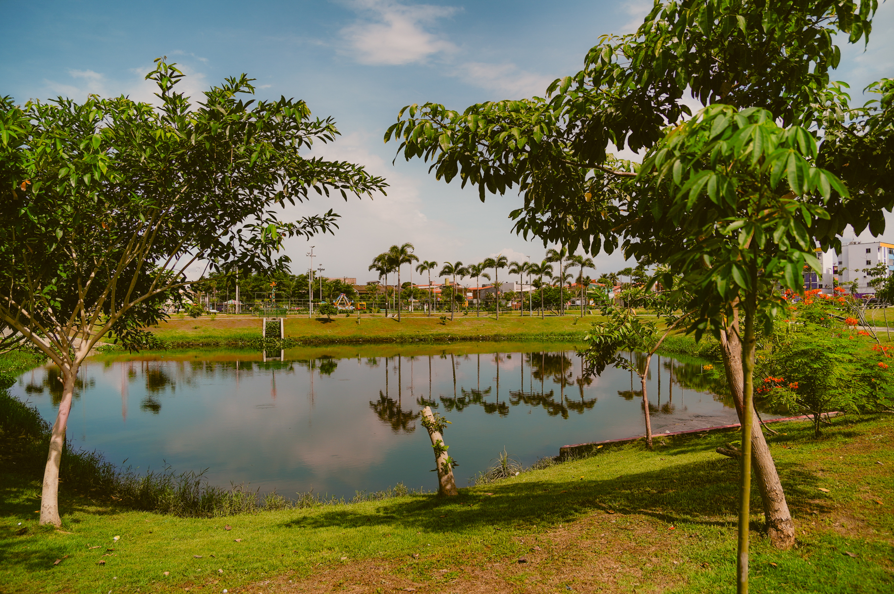 lagoa do parque rachel de quiroz